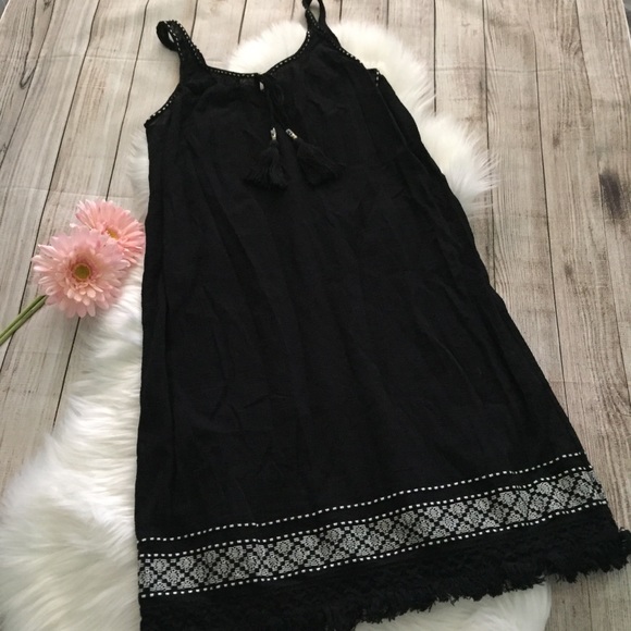 J. Crew Black Fringe Shift Dress - Picture 3 of 6
